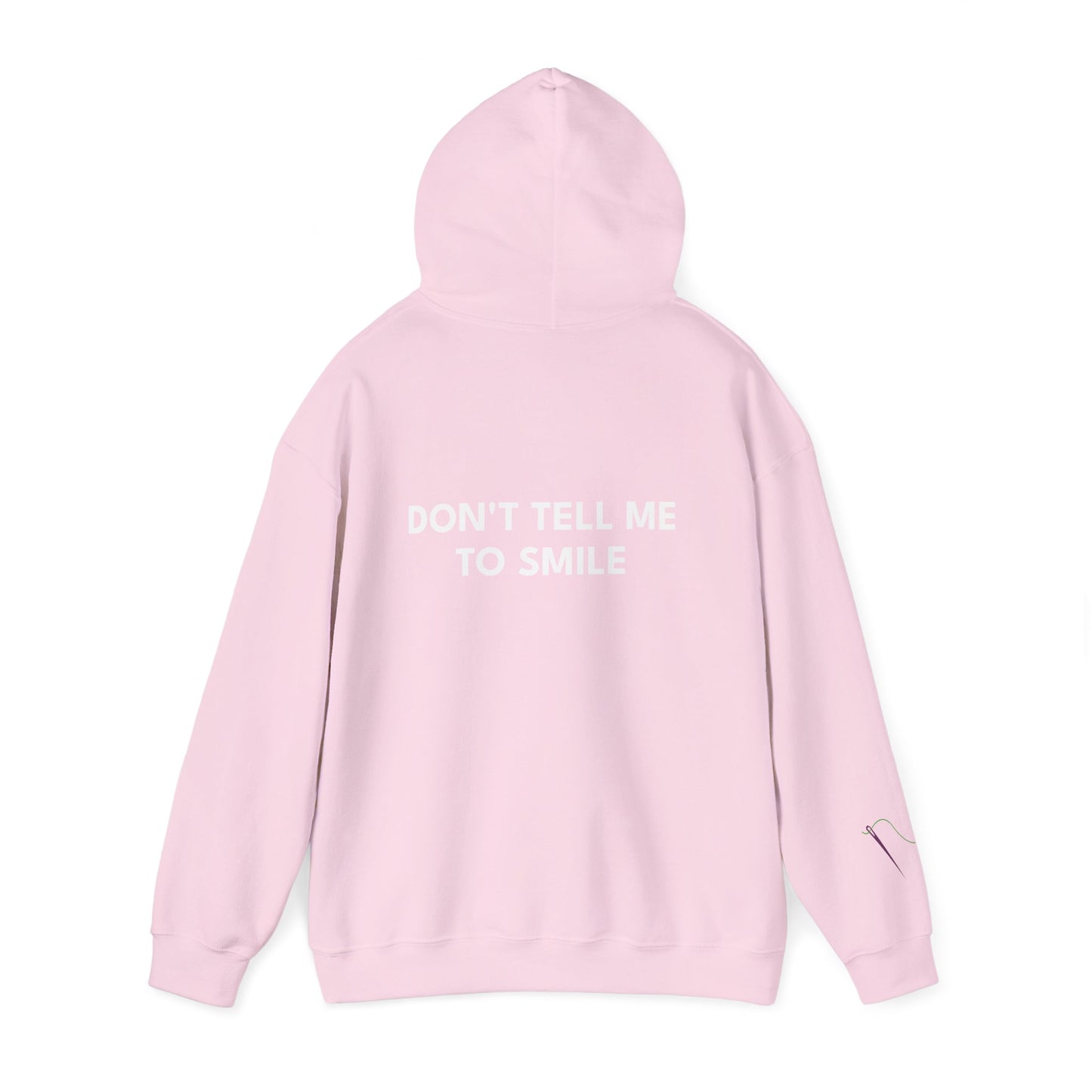 'Don't Tell Me To Smile' Feminist Hoodie