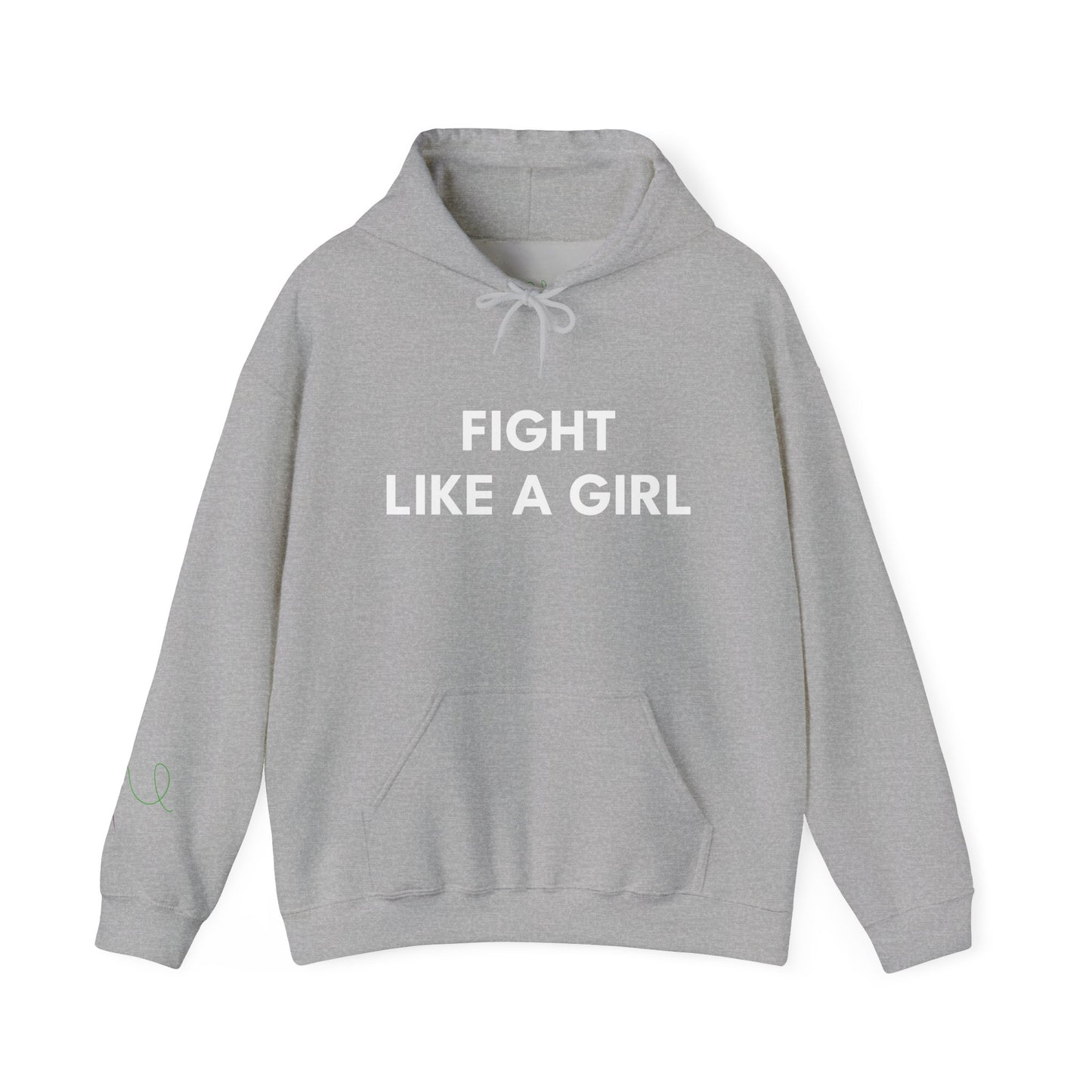 'Fight Like A Girl' Feminist Hoodie