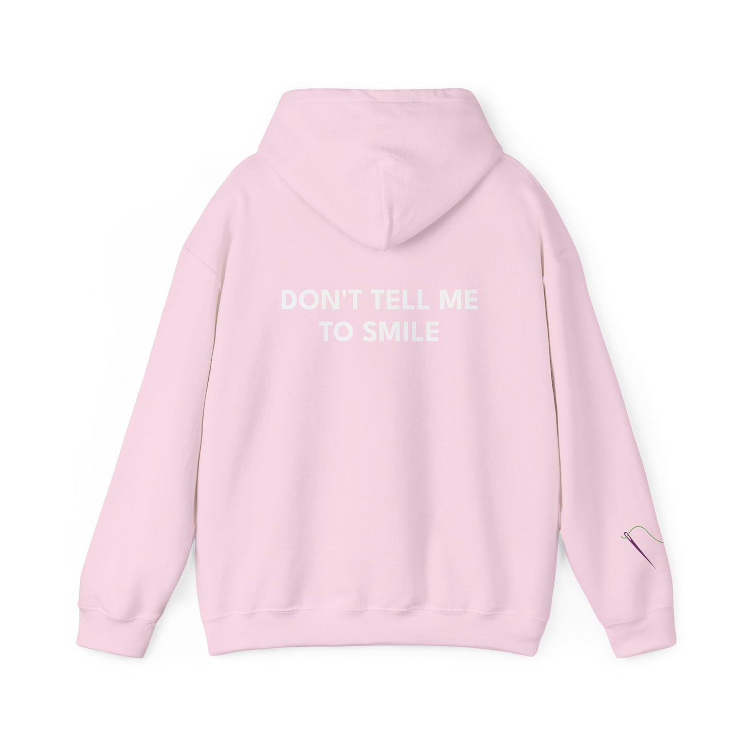 'Don't Tell Me To Smile' Feminist Hoodie